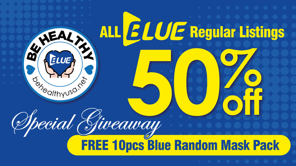 Be Healthy NEW Blue50 SALE