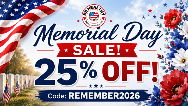 Memorial Day Weekend Preparations with 25% OFF