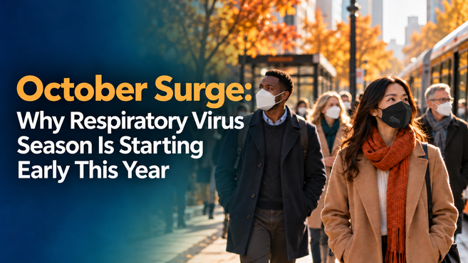October Surge: Why Respiratory Virus Season Is Starting Early This Year