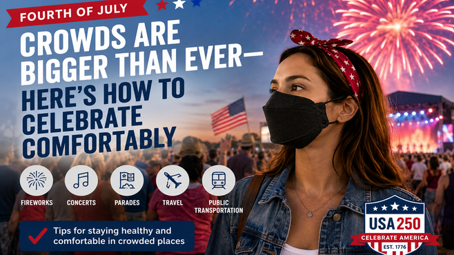 Crowds Are Bigger Than Ever — Here's How to Celebrate Comfortably