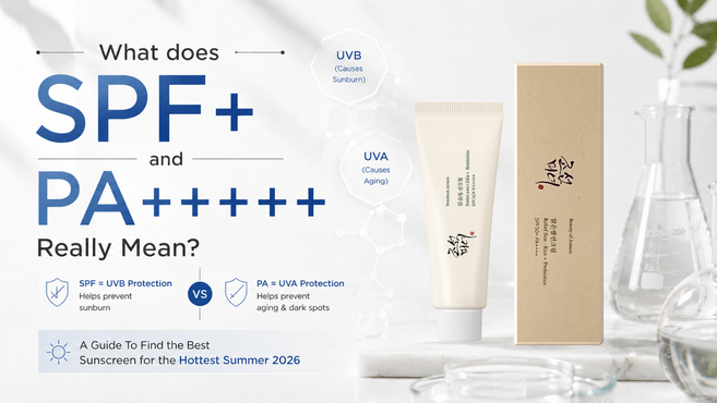 What does SPF+ and PA+++++ Really Mean? - A Guide To Find the Best Sunscreen for the Hottest Summer 2026