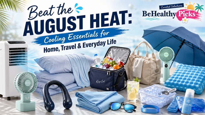Beat the August Heat! : Cooling Essentials for Home, Travel & Everyday Life!