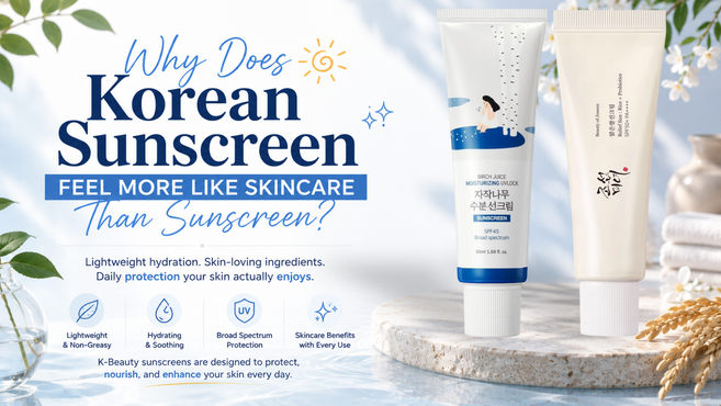Why Does Korean Sunscreen Feel More Like Skincare than Sunscreen?