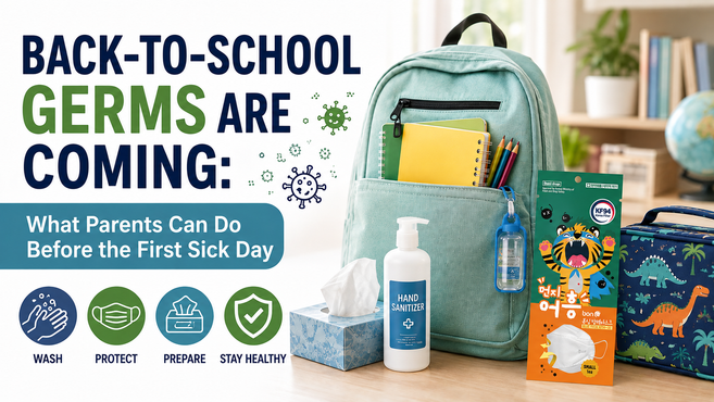 Back-to-School Germs Are Coming: What Parents Can Do Before the First Sick Day