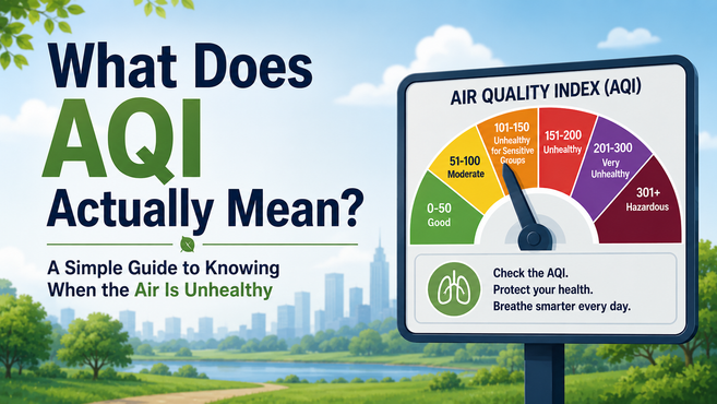 What Does AQI Actually Mean? A Simple Guide to Knowing When the Air Is Unhealthy