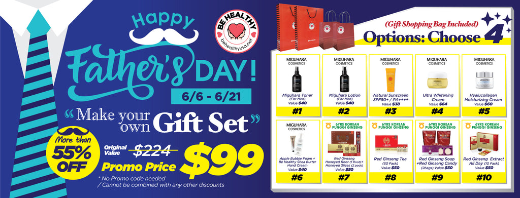 Be Healthy USA To Offer Huge Discounts On Cosmetic And Health Products In Celebration Of Father's Day