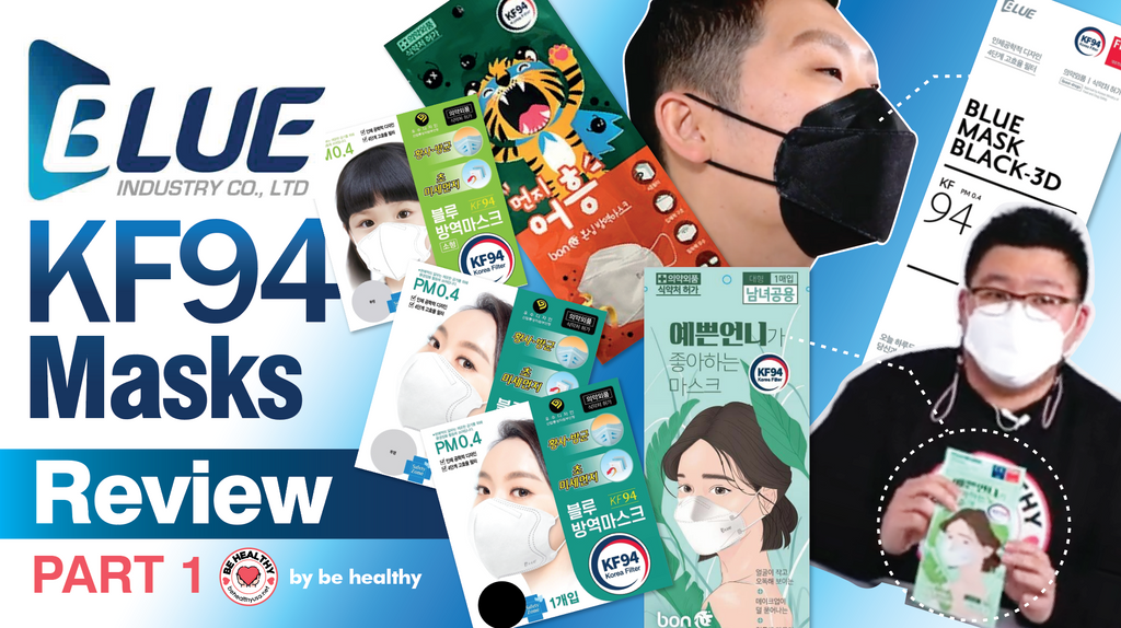 BLUE Indus KF94 masks review
