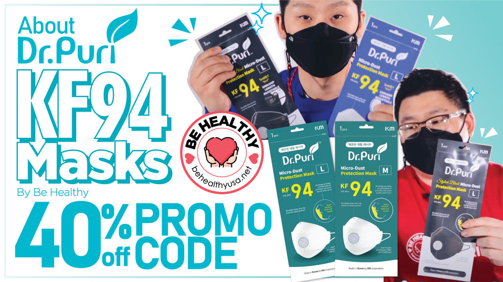 About Dr. Puri KF94 mask with 40% OFF PROMO CODE!