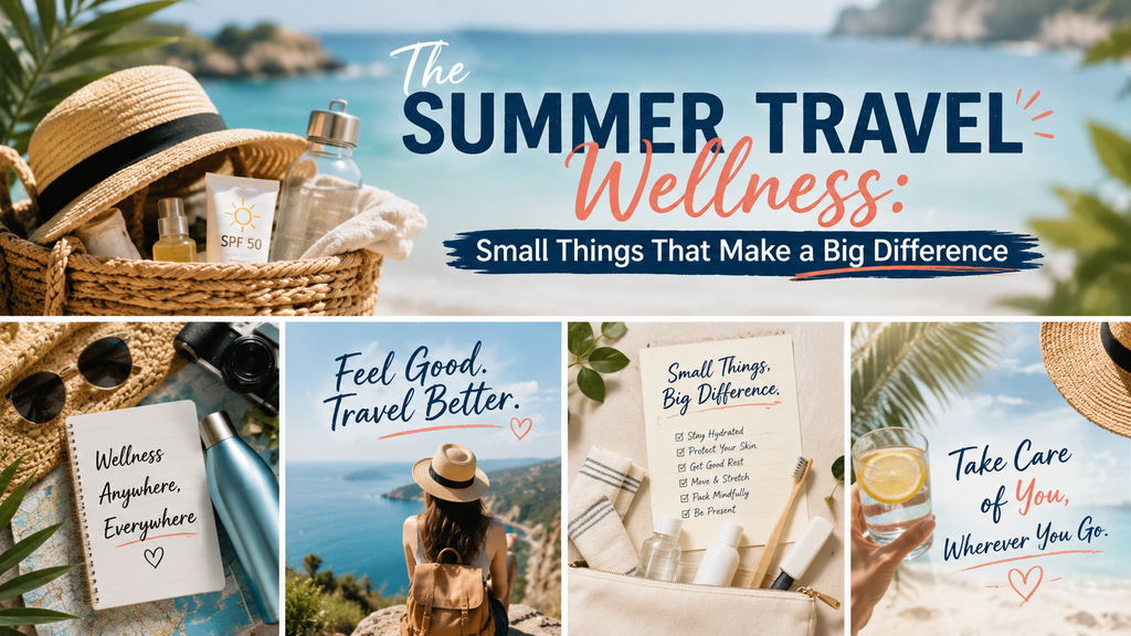 The Summer Travel Wellness: Small Things That Make a Big Difference