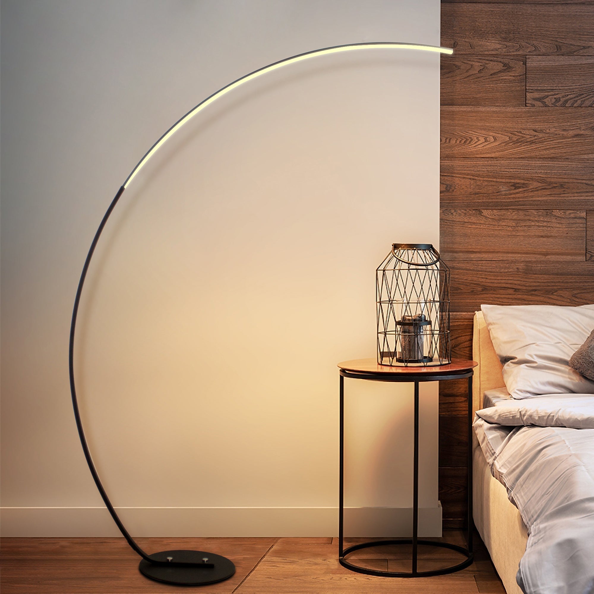 RGBW Modern Curve Floor Lamp (FREE SHIPPING) – Dynamic Lighting with Sleek Contemporary Design