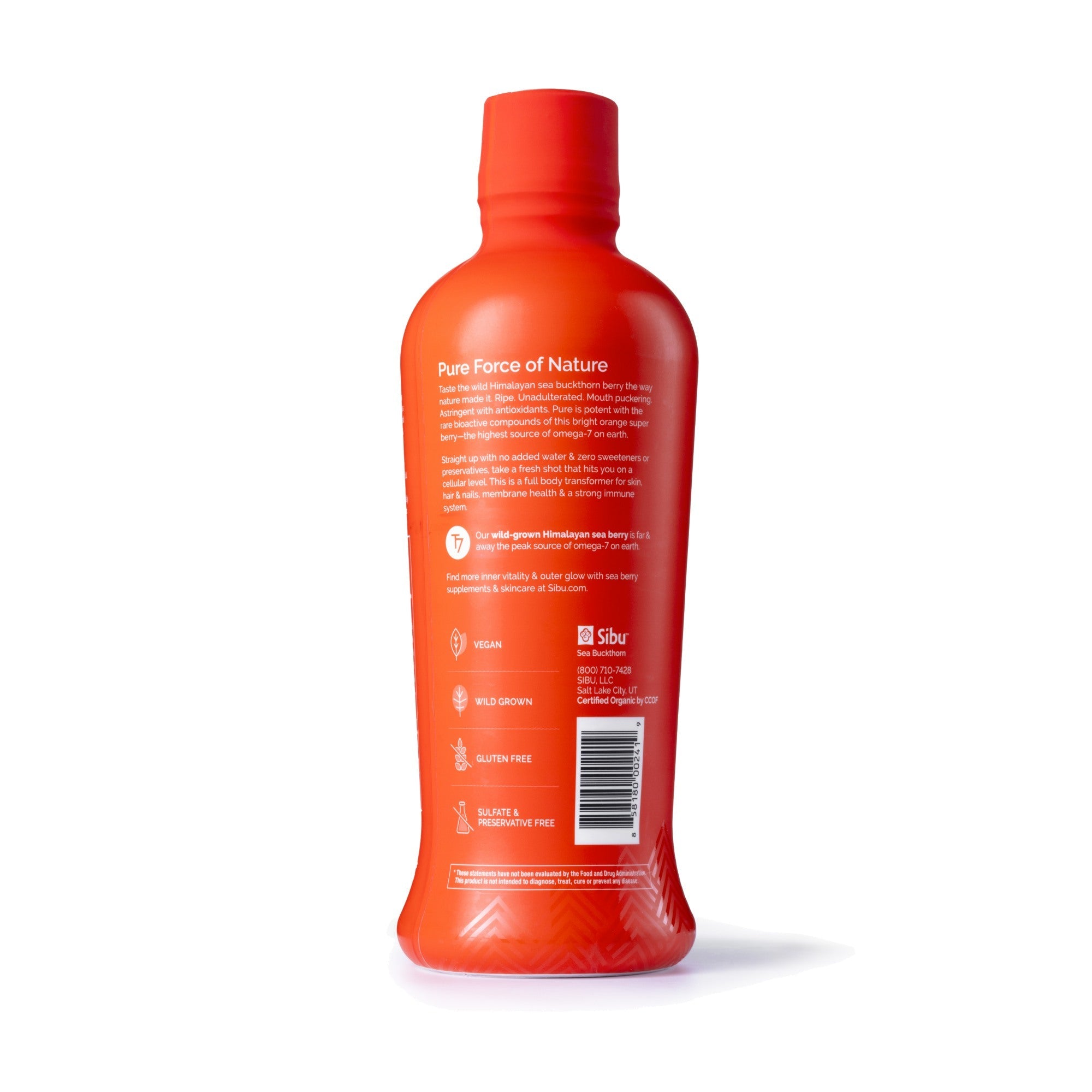 Omega-7 Pure 32 oz. Bottle - Antioxidants, Bioactive, Vitality