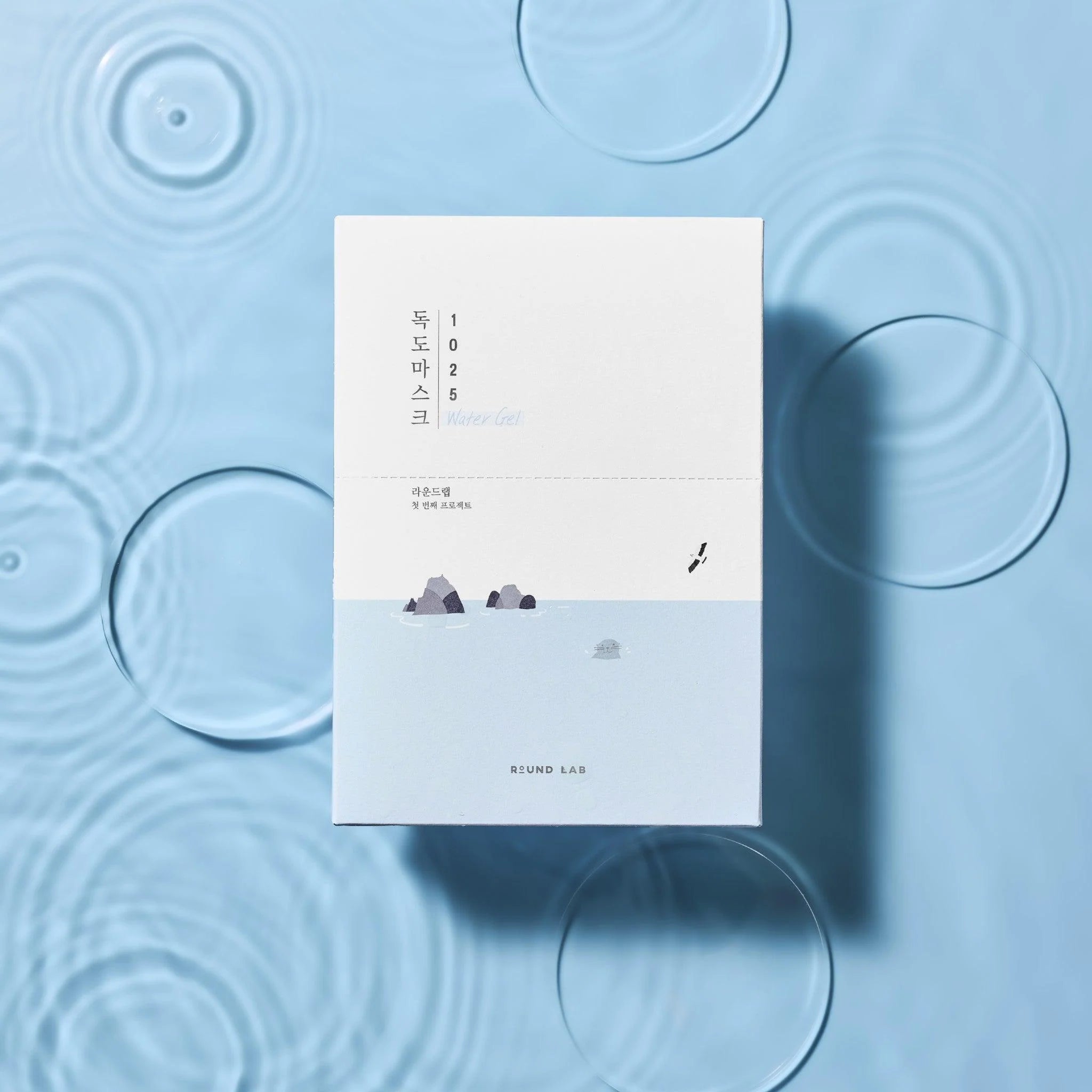 1025 DOKDO Water Gel Mask Sheet (10ea) - Hydration locking, Cooling, Rejuvenating