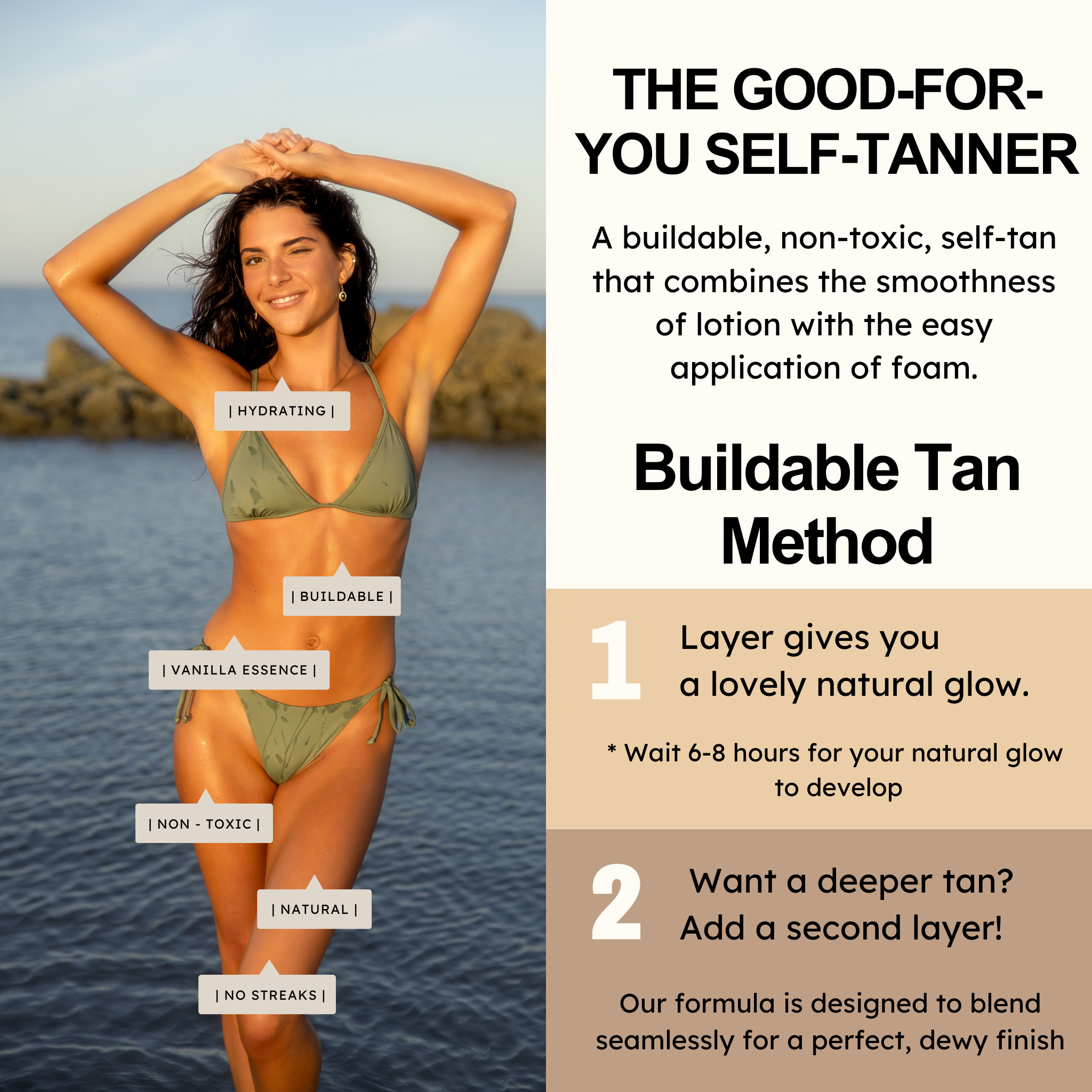Non-Toxic Self-Tanner - Organic, Natural, Safe