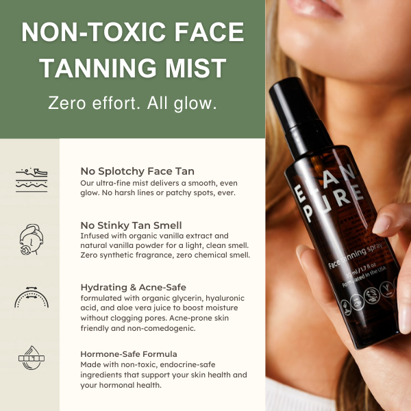 Face Tanning Mist - Organic, Natural, Safe