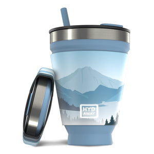 Collapsible Insulated Drink Tumbler - Ultra-Portable, Insulted, Outdoor