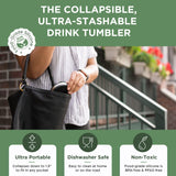 Collapsible Insulated Drink Tumbler - Ultra-Portable, Insulted, Outdoor