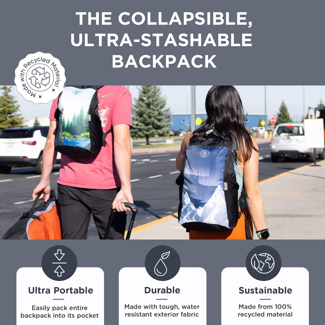 Collapsible Backpack - Durable, Versatile, Outdoor