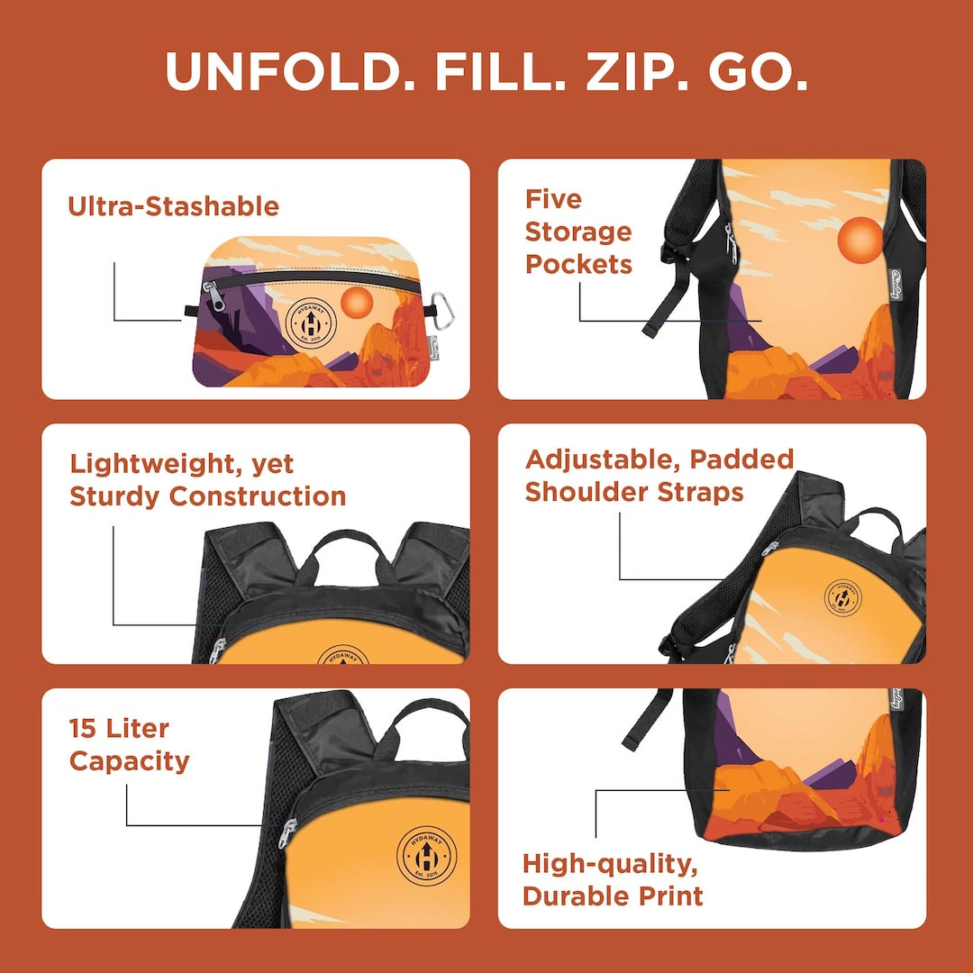 Collapsible Backpack - Durable, Versatile, Outdoor