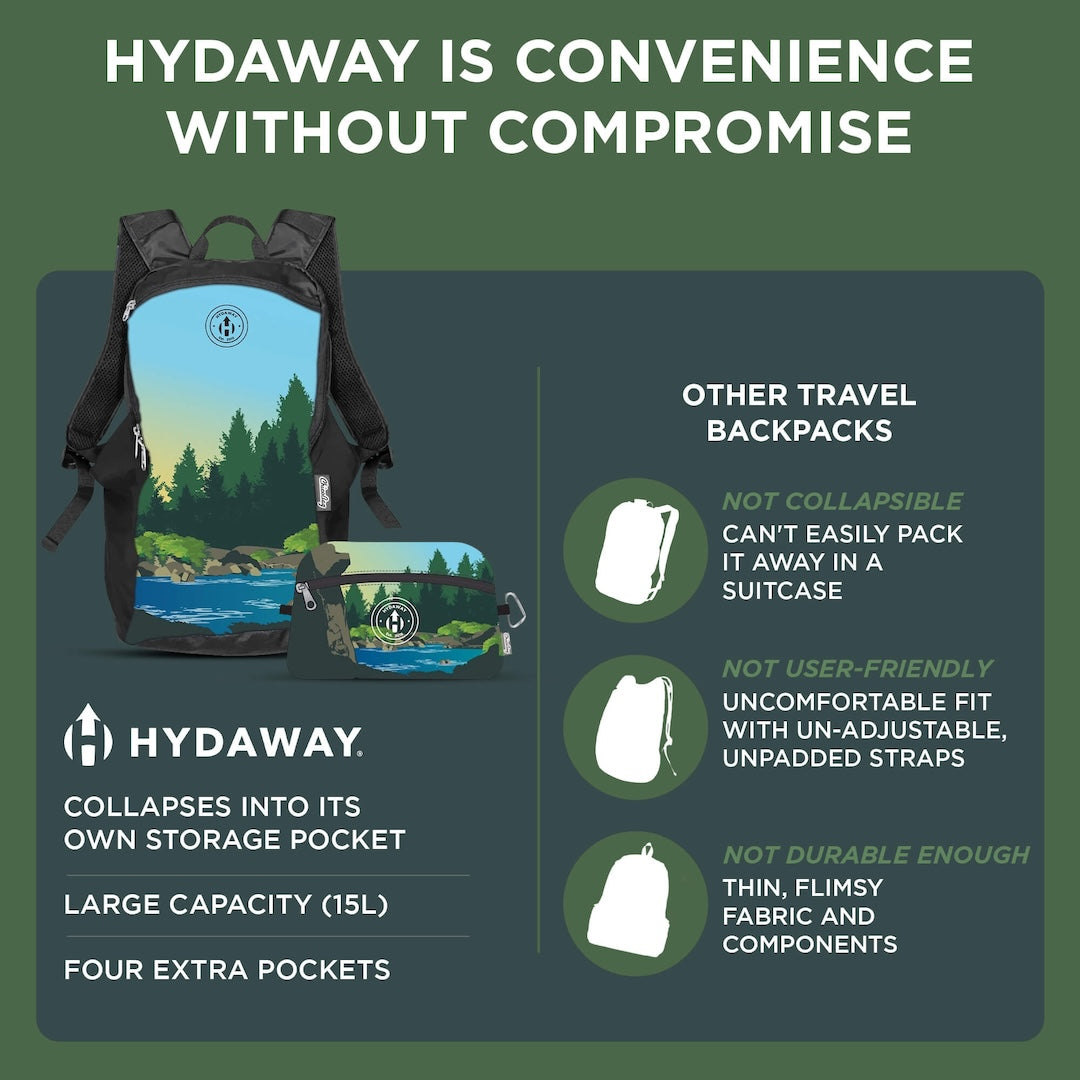 Collapsible Backpack - Durable, Versatile, Outdoor