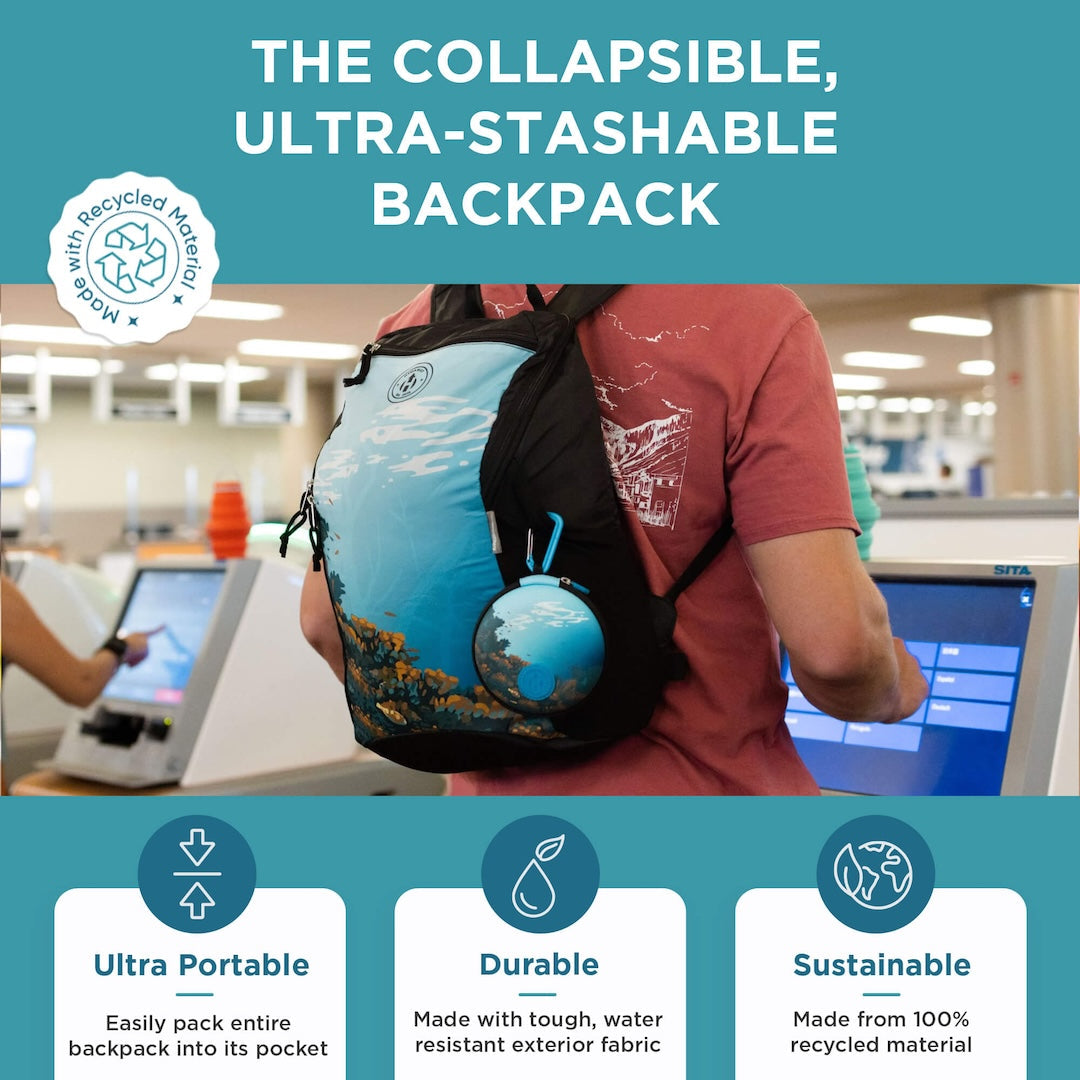 Collapsible Backpack - Durable, Versatile, Outdoor