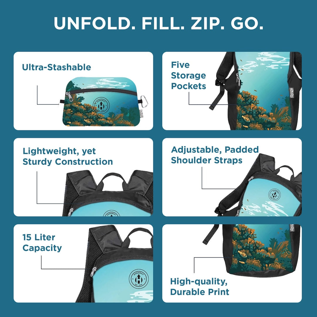 Collapsible Backpack - Durable, Versatile, Outdoor
