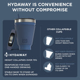 Collapsible Insulated Drink Tumbler - Ultra-Portable, Insulted, Outdoor