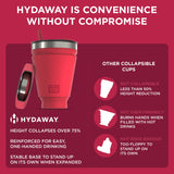 Collapsible Insulated Drink Tumbler - Ultra-Portable, Insulted, Outdoor