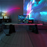 RGBW Modern Curve Floor Lamp (FREE SHIPPING) – Dynamic Lighting with Sleek Contemporary Design
