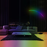 RGBW Modern Curve Floor Lamp (FREE SHIPPING) – Dynamic Lighting with Sleek Contemporary Design
