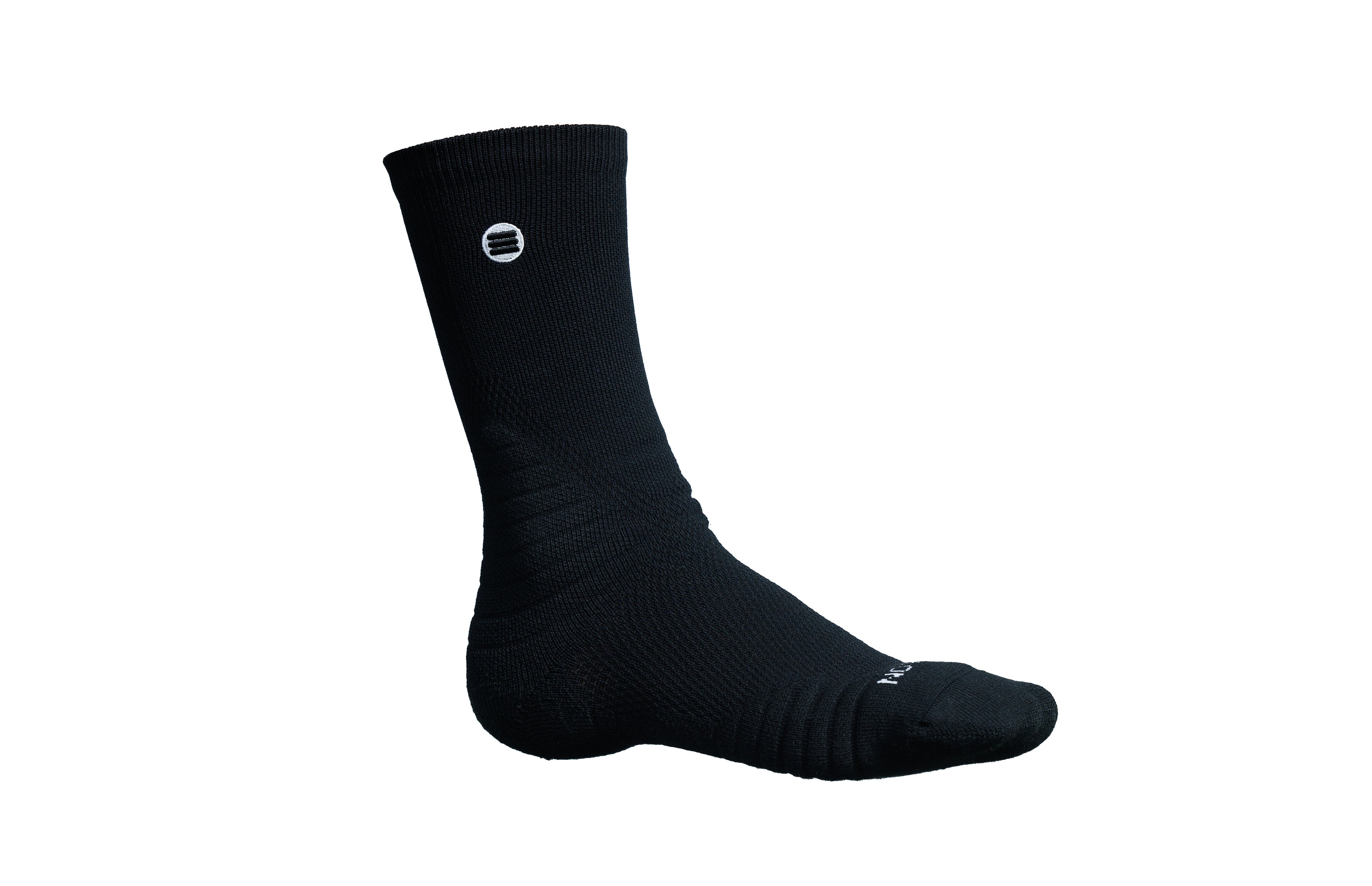 Cloud Tech Performance Socks - Black – athletic socks, breathable sportswear, cushioned comfort