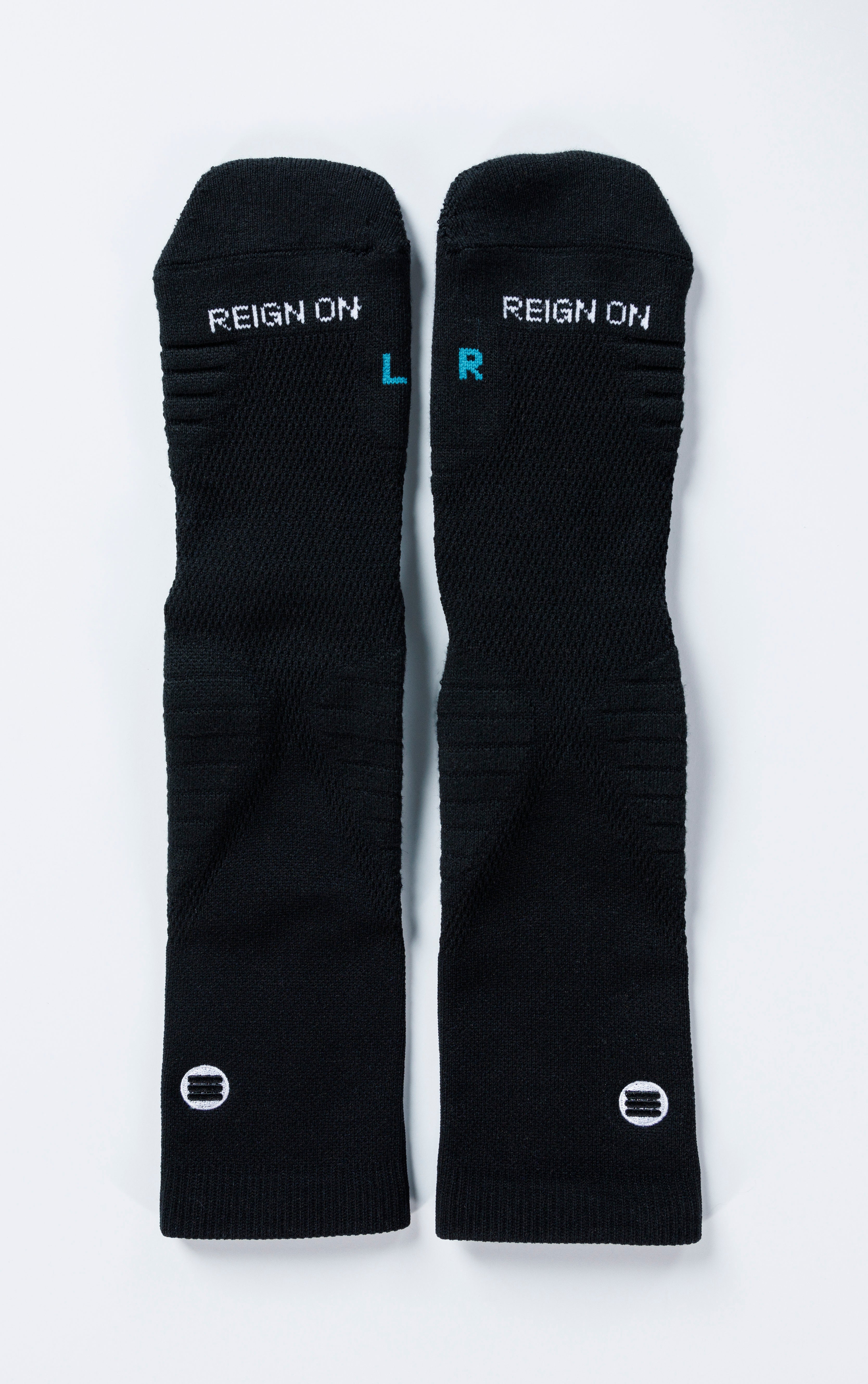 Cloud Tech Performance Socks - Black – athletic socks, breathable sportswear, cushioned comfort