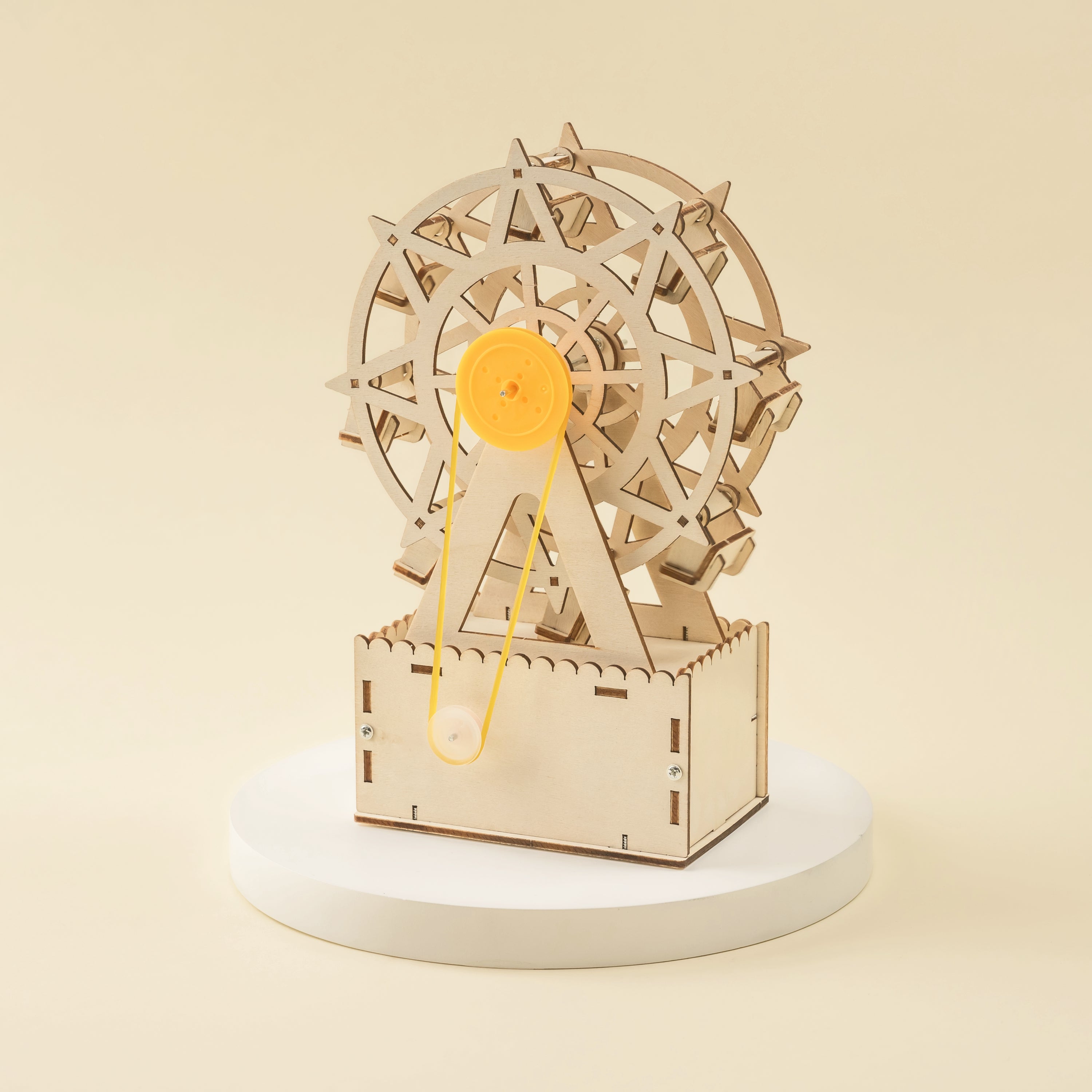 Music Box Ferris Wheel DIY Kit, Educational STEM Toy – Creativity, Crafting, Melody