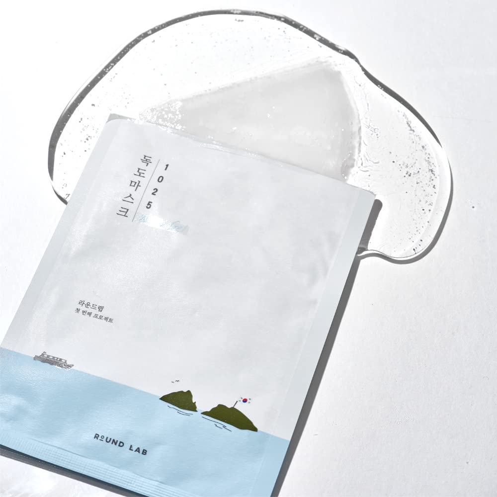 1025 DOKDO Water Gel Mask Sheet (10ea) - Hydration locking, Cooling, Rejuvenating