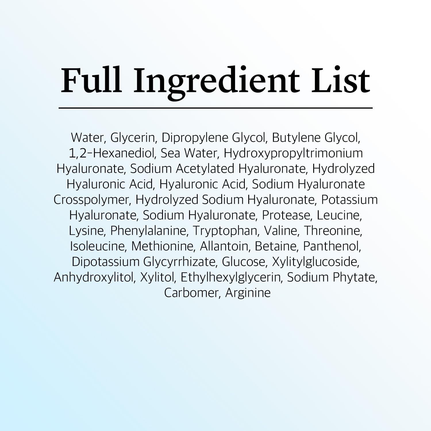 1025 DOKDO Water Gel Mask Sheet (10ea) - Hydration locking, Cooling, Rejuvenating