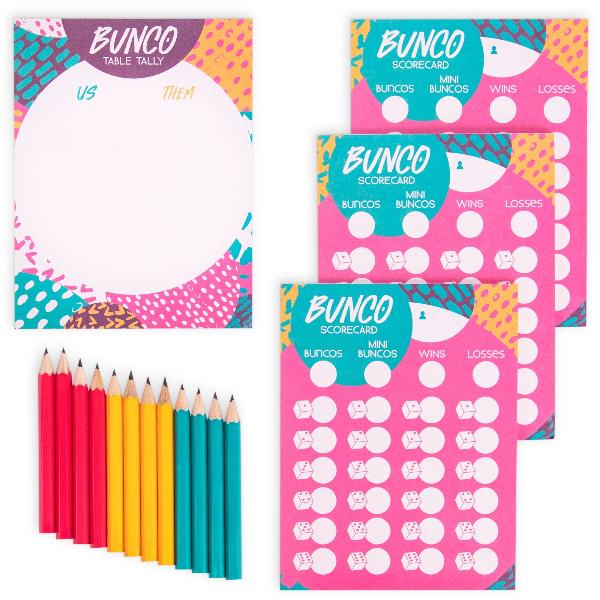 Bunco: A Very Social Game – party dice game, group activity, travel tin