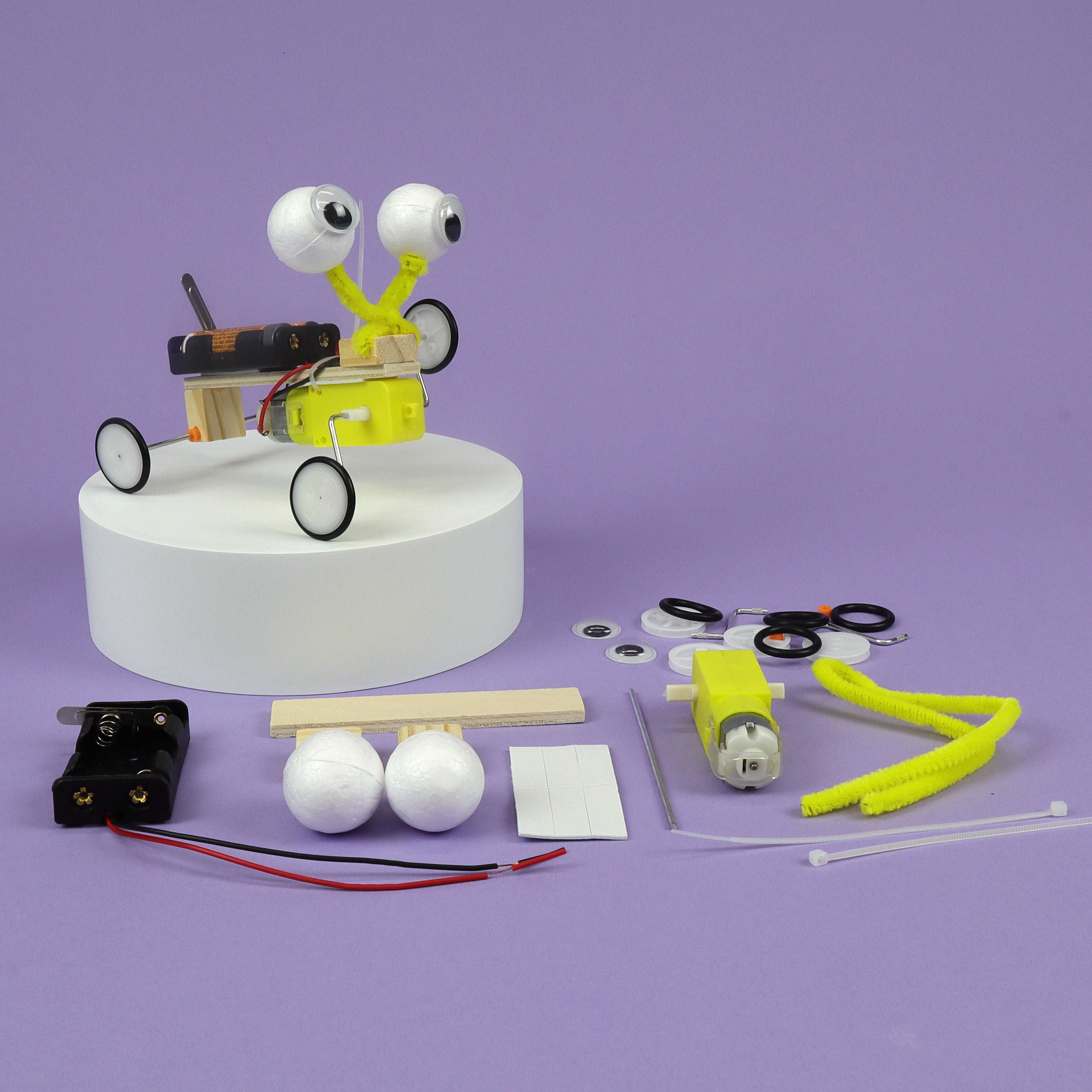 Bug Robot DIY Kit, Educational STEM Toy – Robotics, Engineering, Creativity