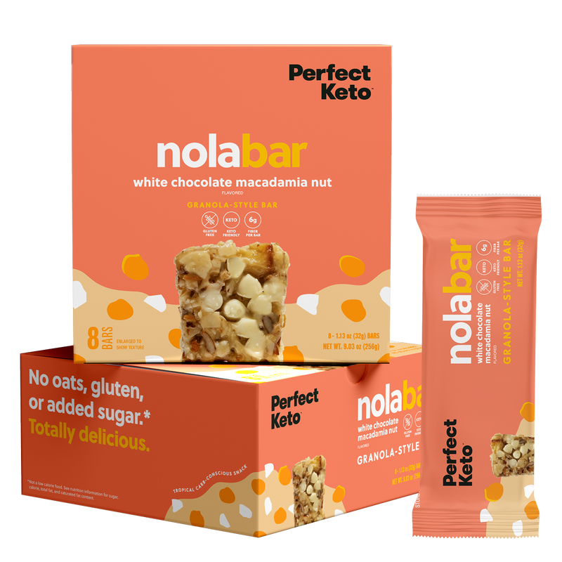KETO Nola Bars – A Guilt-Free, Low-Carb Snack with Crunch & Flavor