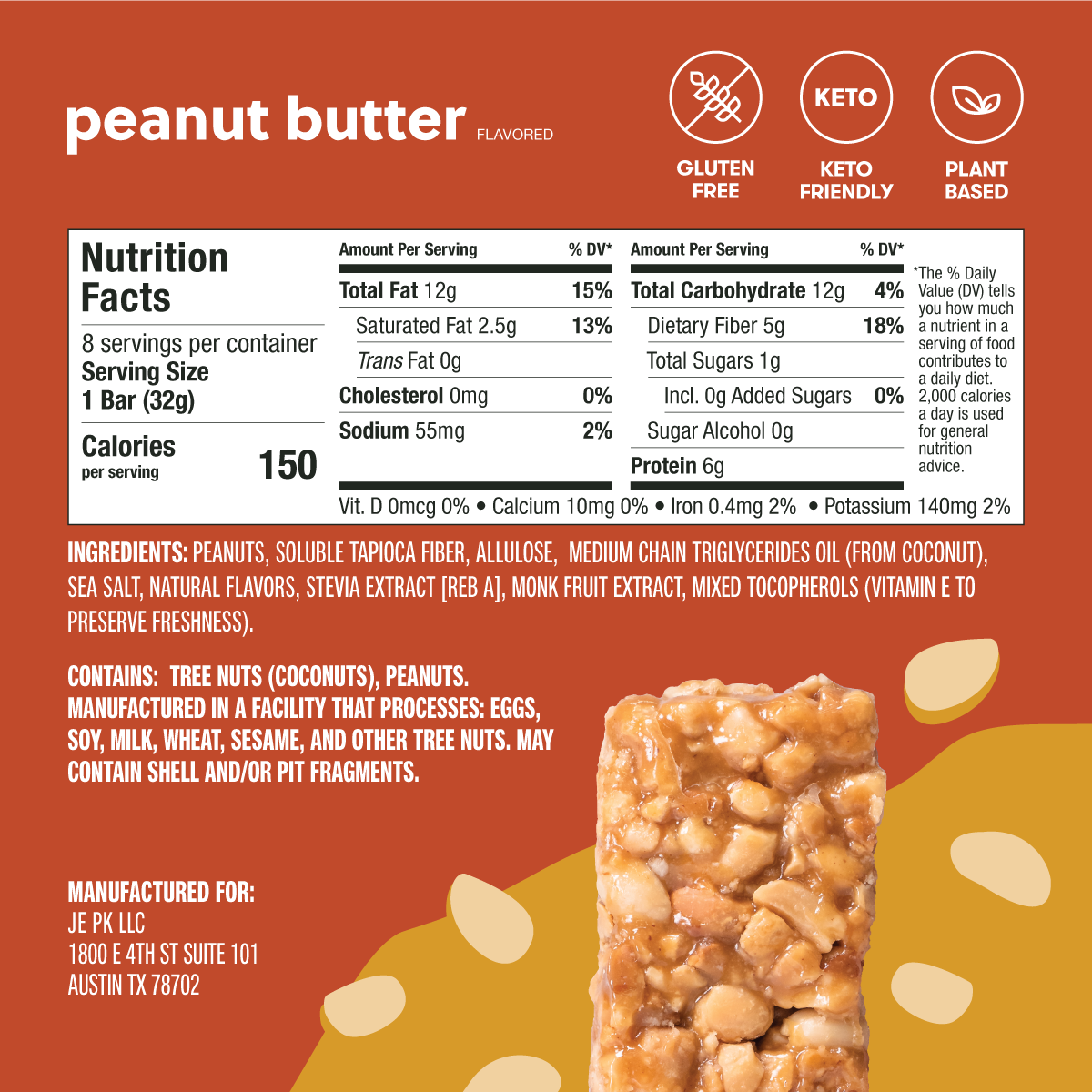 KETO Nola Bars – A Guilt-Free, Low-Carb Snack with Crunch & Flavor