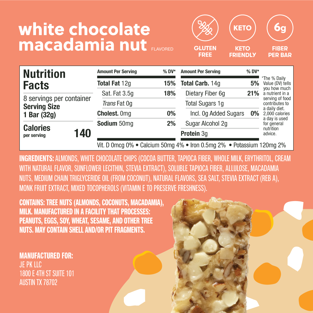 KETO Nola Bars – A Guilt-Free, Low-Carb Snack with Crunch & Flavor