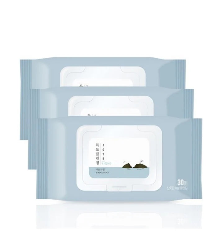 1025 DOKDO Cleansing Tissue (3 packs) x 30ea