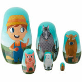 Barnyard Nesting Doll – nesting toy, farm animals, educational playset