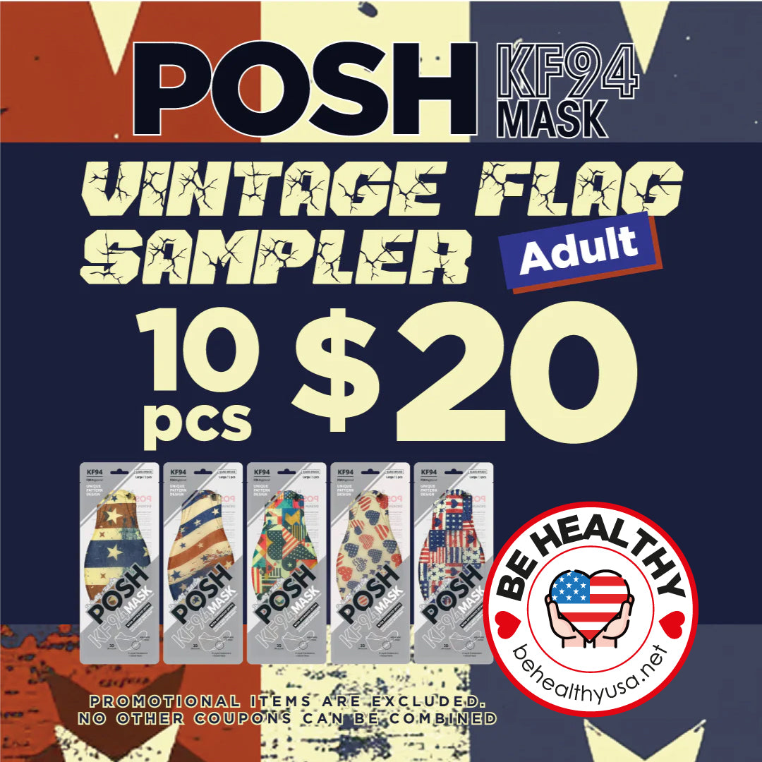 Posh KF94 US Flag Sampler (Adult)