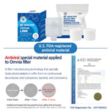 Be Healthy iBlue Pro Portable Anti-viral Omnia Replacement Filter (2pcs)