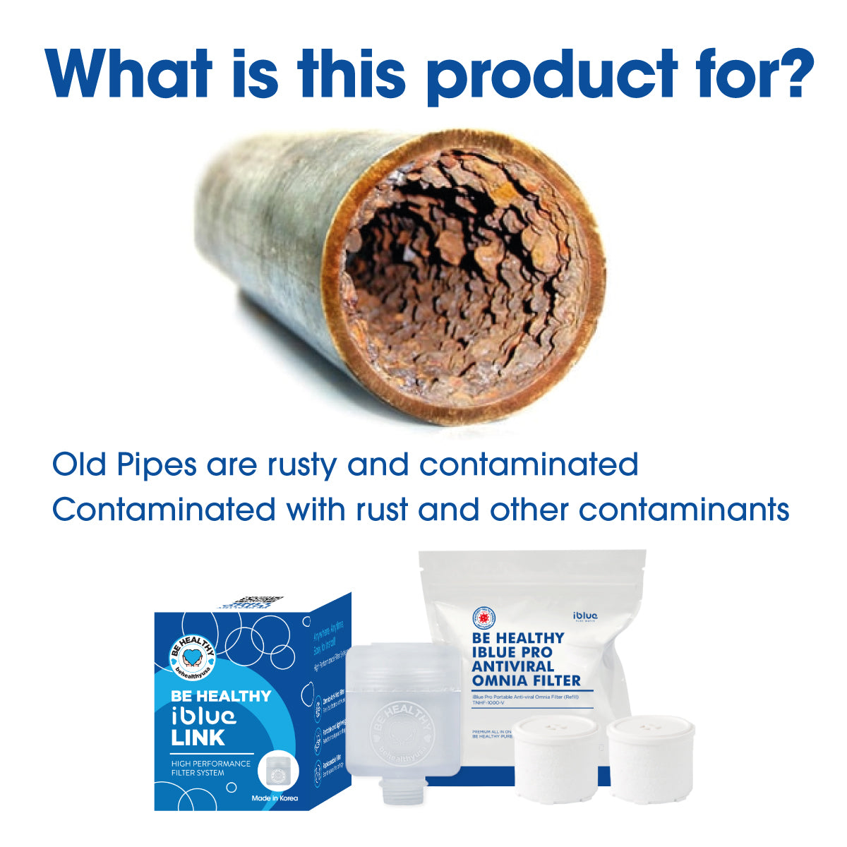 Be Healthy iBlue Pro Portable Anti-viral Omnia Replacement Filter (2pcs)