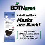 BOTN KF94 Medium / Black