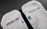 Cloud Tech Performance Socks - White – athletic socks, breathable comfort, durable sportswear