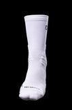 Cloud Tech Performance Socks - White – athletic socks, breathable comfort, durable sportswear