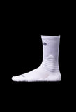 Cloud Tech Performance Socks - White – athletic socks, breathable comfort, durable sportswear