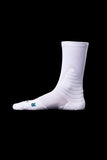Cloud Tech Performance Socks - White – athletic socks, breathable comfort, durable sportswear