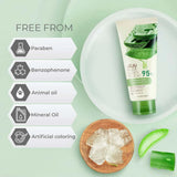 Jeju Aloe Fresh Soothing Gel Tube - Moisturizing, Restoring
